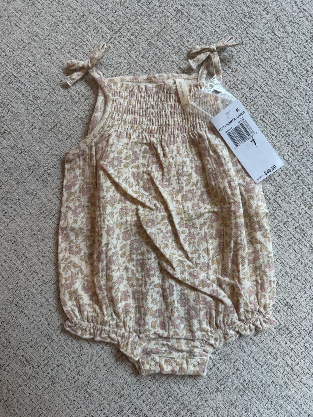 Quincy Mae Dahlia Betty Romper